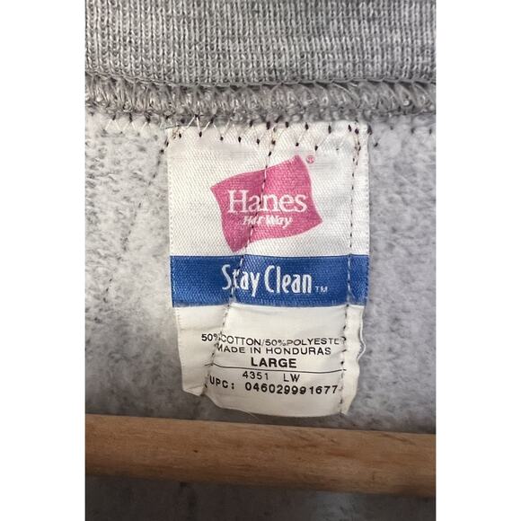 Vintage Hanes Hand Quilted Full Zip Cardigan Large Grannycore - Picture 4 of 4